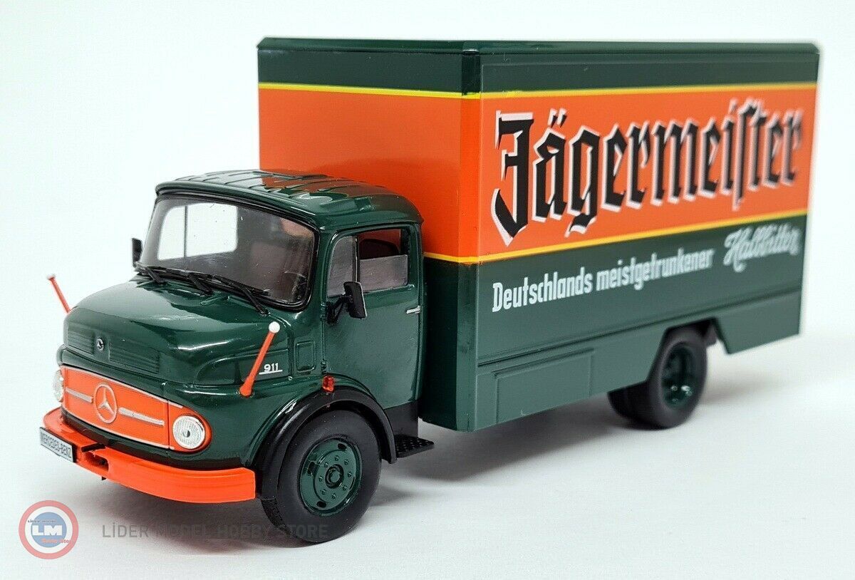 1:43 1969 Mercedes Benz 911 Jagermeister Kamyon