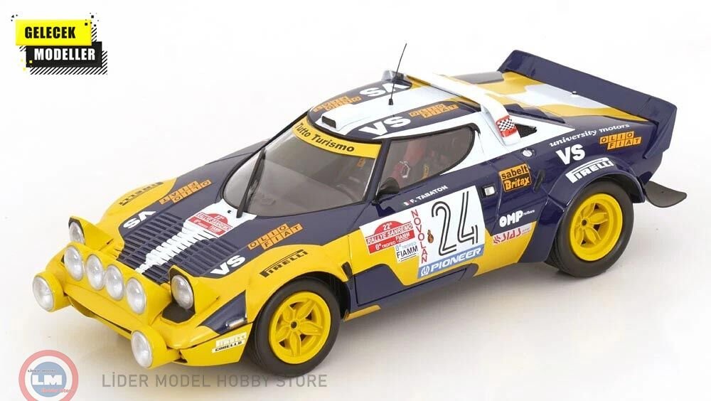 1:18 Minichamps 1980 Lancia STRATOS #24 - GRIFONE SIAS- RALLYE SANREMO