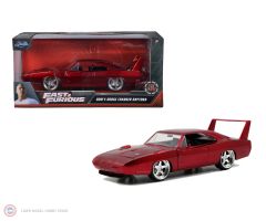 1:24 Jada 1969 Dom's Dodge Charger Daytona Red - Fast & Furious