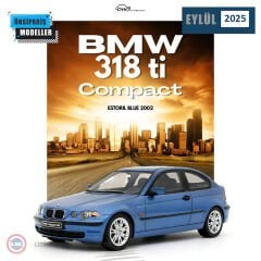 1:18 2002 BMW E46 318 ti Compact Estoril Blue