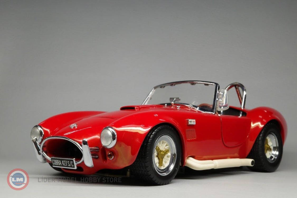 シェルビーコレクタブルズ SHELBY COBRA 427 S/C 1/18 Kyosho - 1:18 Kyosho 1962 Shelby Cobra 427 SC - 5.883,24 TL