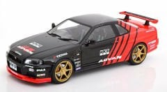 1:18 1999 Nissan Skyline GT-R (R34) Advan Drift