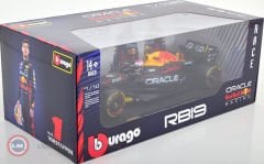 1:18 Burago 2023 Red Bull RB19 #1 MAX VERSTAPPEN ABU DAHBI GP Formula 1