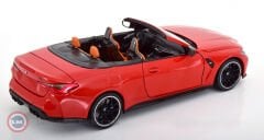 1:18 Minichamps 2020 BMW M4 Cabriolet Dark Red