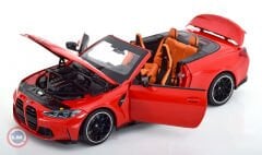 1:18 Minichamps 2020 BMW M4 Cabriolet Dark Red