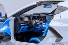 1:18 Autoart 2022 Chevrolet Corvette C8 Stingray Z51 Ceramic Matrix Grey Metallic