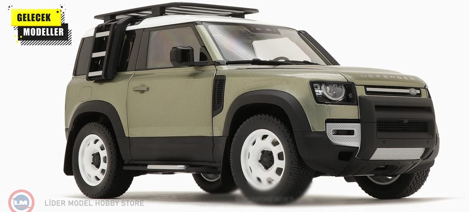 1:18 Almost Real 2020 LAND ROVER DEFENDER 90 WITH ROOF PACK