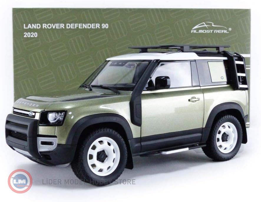 1:18 Almost Real 2020 LAND ROVER DEFENDER 90 WITH ROOF PACK