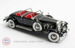 1:18 1930 Duesenberg SJ 2608 L-582 Torpedo Pheaton Walker La Grande - black