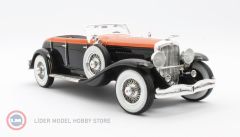1:18 1934 Duesenberg-J Riviera Pheaton by Brunn- orange  black
