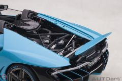 1:18 Lamborghini Centenario Roadster (Blu Cepheus)