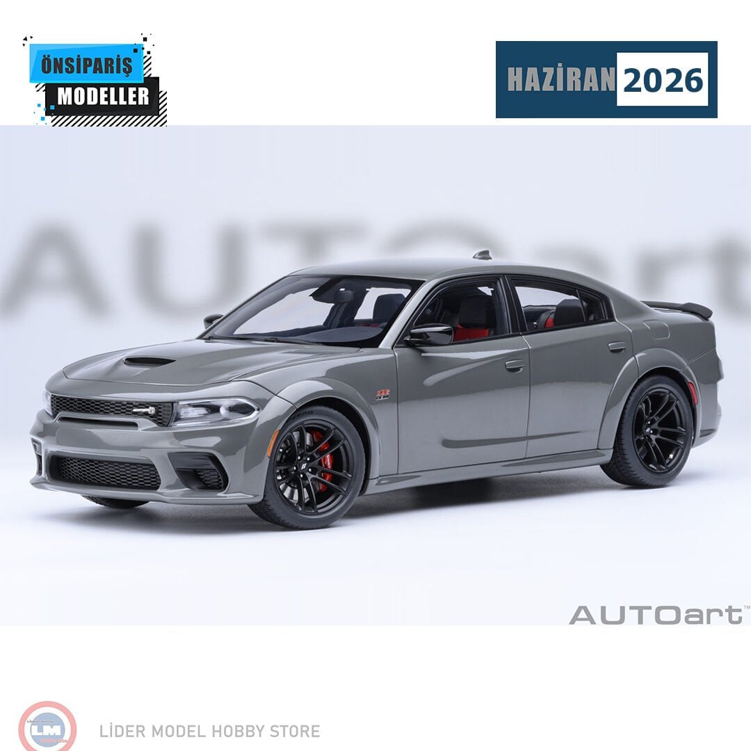 1:18 Autoart Dodge Charger Scat Pack Widebody Destroyer Grey