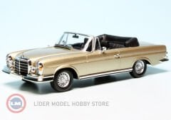 1:43 Maxichamps 1970 Mercedes Benz 280 SE 3.5 CABRIOLET (W 111)