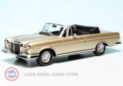 1:43 Maxichamps 1970 Mercedes Benz 280 SE 3.5 CABRIOLET (W111)