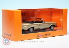 1:43 Maxichamps 1970 Mercedes Benz 280 SE 3.5 CABRIOLET (W 111)