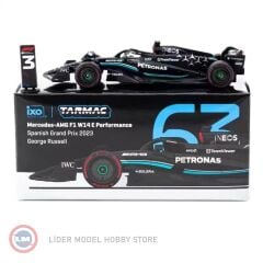 1:64 Tarmac Works 2023 Mercedes Benz AMG F1 W14 E Performance F1