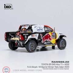 1:43 IXO Toyota GR DKR Hilux Evo T1+, Rally Dakar, 2023, #200