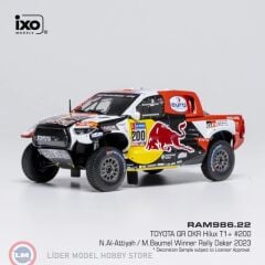 1:43 IXO Toyota GR DKR Hilux Evo T1+, Rally Dakar, 2023, #200