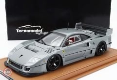 1:18 1996 Ferrari F40 LM Press Version Grigio Medio with black rims
