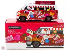 1:64 Tarmac Works 1990 Dodge Van, Hello Kitty Food Truck