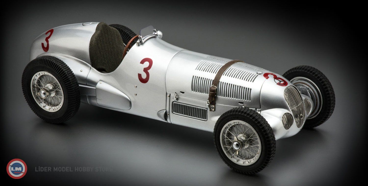 1:18 CMC 1937 Mercedes Benz W125 GP Donington #3 Von Brauchitsch
