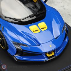 1:18 2024 Ferrari SF90 XX Stradale Azzurro Dino