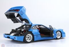 1:18 BBR 1987 Ferrari F40 Light Blue and silver rims