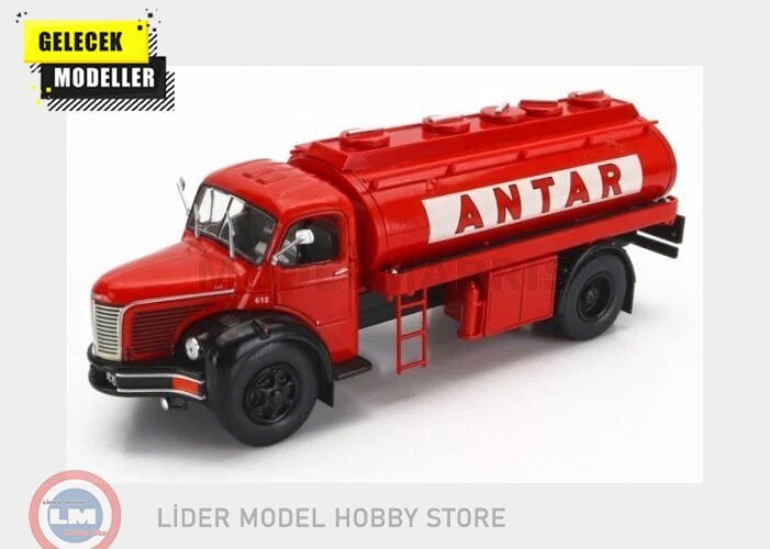 1:43 Atlas 1969 Berliet GLR8R Tanker Truck Antar