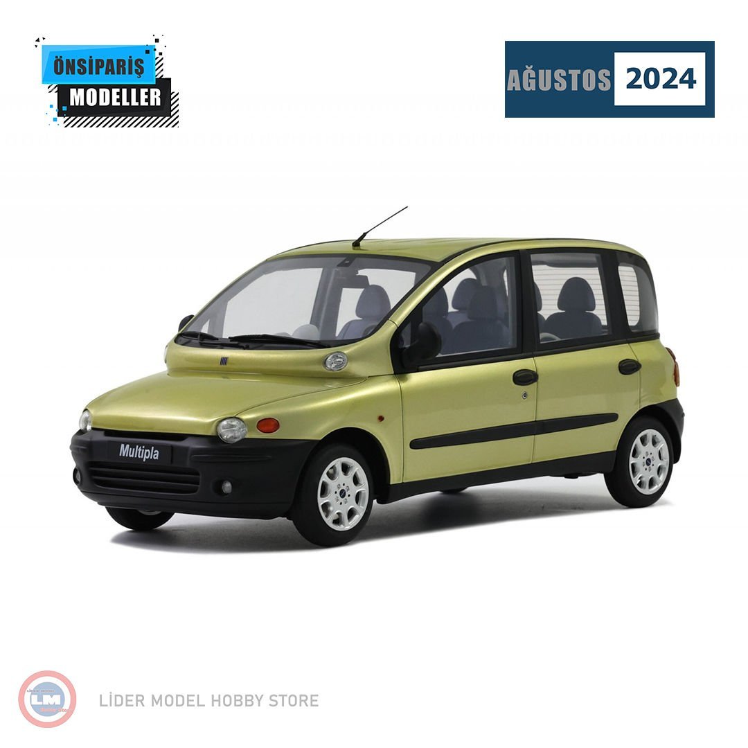 1:18 Otto 2000 Fiat Multipla Giallo Chic