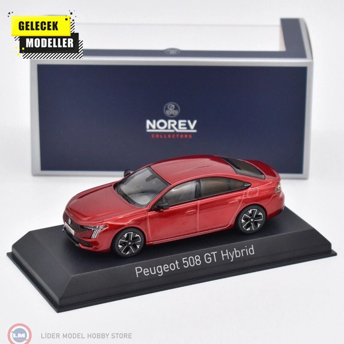 1:43 Norev 2023 Peugeot 508 GT Hybrid