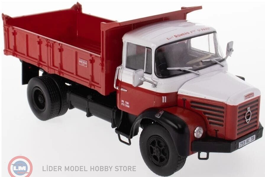 1:43 Atlas 1965 Berliet GLR8 M3 Truck Cassone Ribaltabile