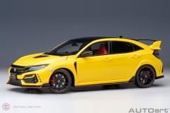1:18 Autoart 2021 Honda Civic Type R (FK8) (sunlight yellow)