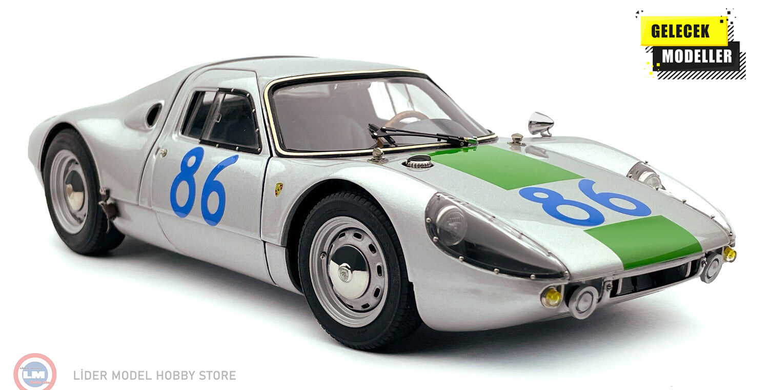 1:18 CMC 1964 Porsche 904 Carrera GTS Winner Targa