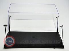 1:18 Led'li Showcase Siyah Zemin