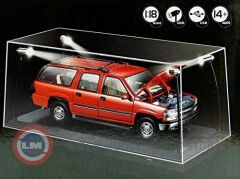 1:18 Led'li Showcase Siyah Zemin