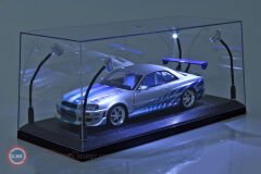 1:18 Led'li Showcase Siyah Zemin