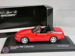 1:43 Minichamps 1994 Porsche 968 Cabrio