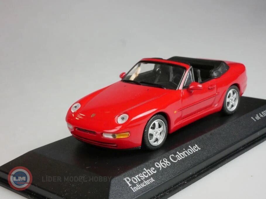 1:43 Minichamps 1994 Porsche 968 Cabrio