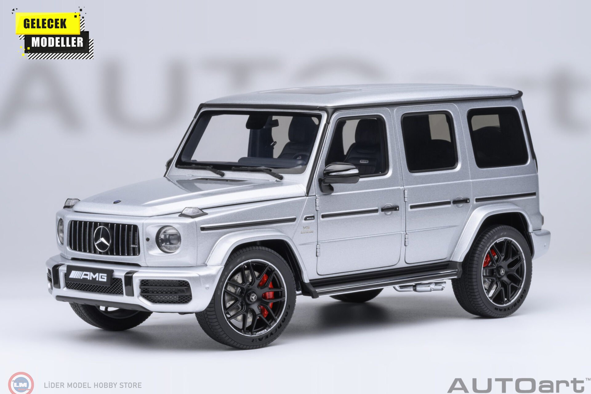 1:18 Autoart 2019 MERCEDES BENZ AMG G63 - IRIDIUM SILVER