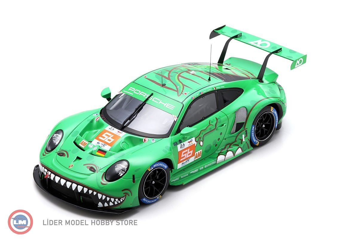 1:18 2023 Porsche 911 991-2 RSR REXY #56 Le Mans
