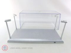 1:18 Led'li Showcase Gümüş Zemin