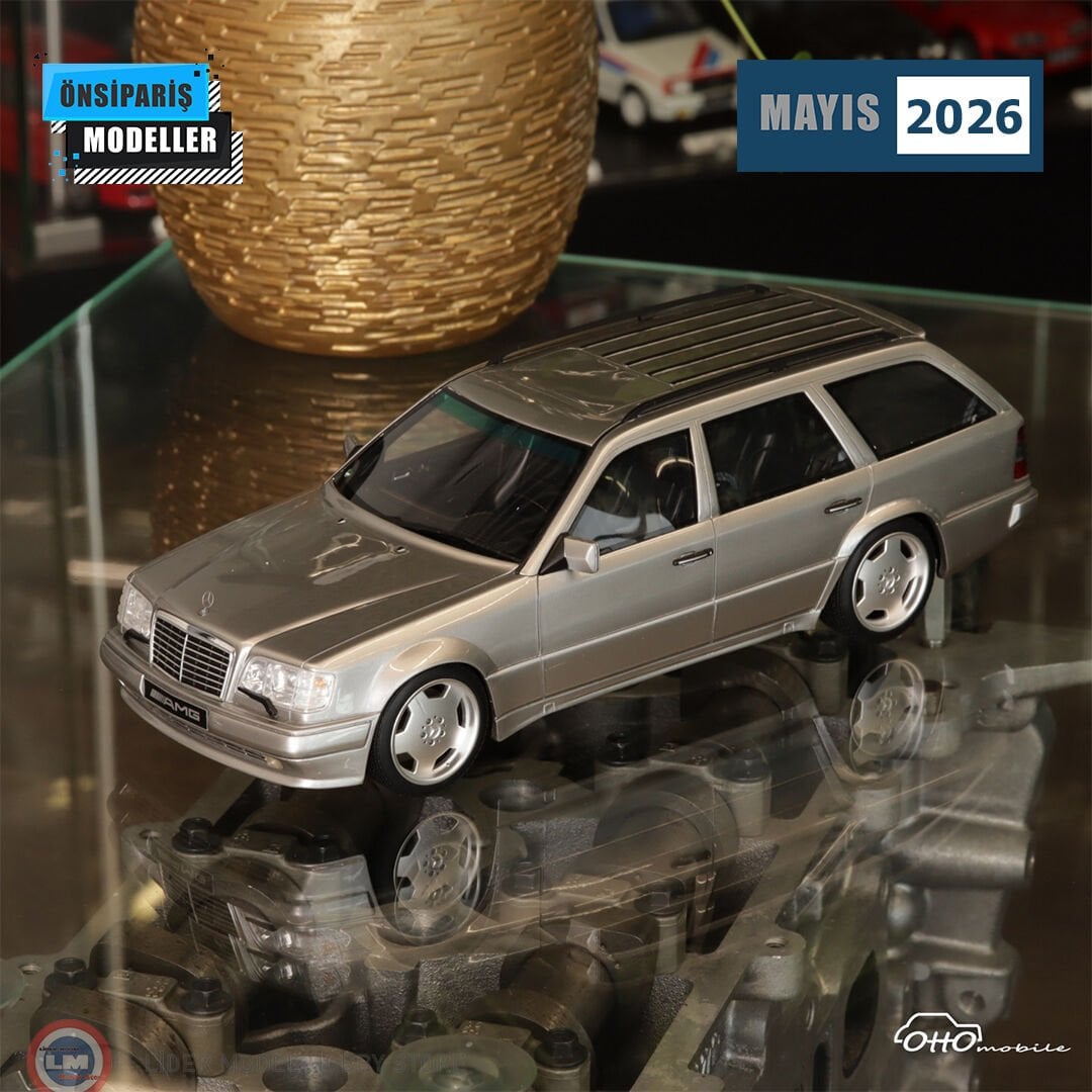 1:18 Otto 1996 Mercedes Benz AMG 70TE Brillant Silver