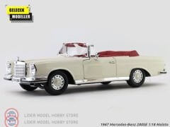 1:18 Maisto 1967 Mercedes Benz 280 SE Cabriolet