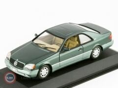 1:43 Minichamps 1992 Mercedes Benz 600 SEC - MALACHIT GREEN