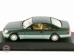1:43 Minichamps 1992 Mercedes Benz 600 SEC - MALACHIT GREEN
