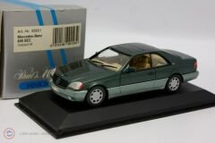 1:43 Minichamps 1992 Mercedes Benz 600 SEC - MALACHIT GREEN