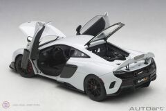 1:18 2016 McLaren 675 LT  - silica white