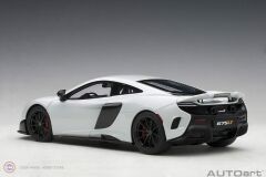 1:18 2016 McLaren 675 LT  - silica white