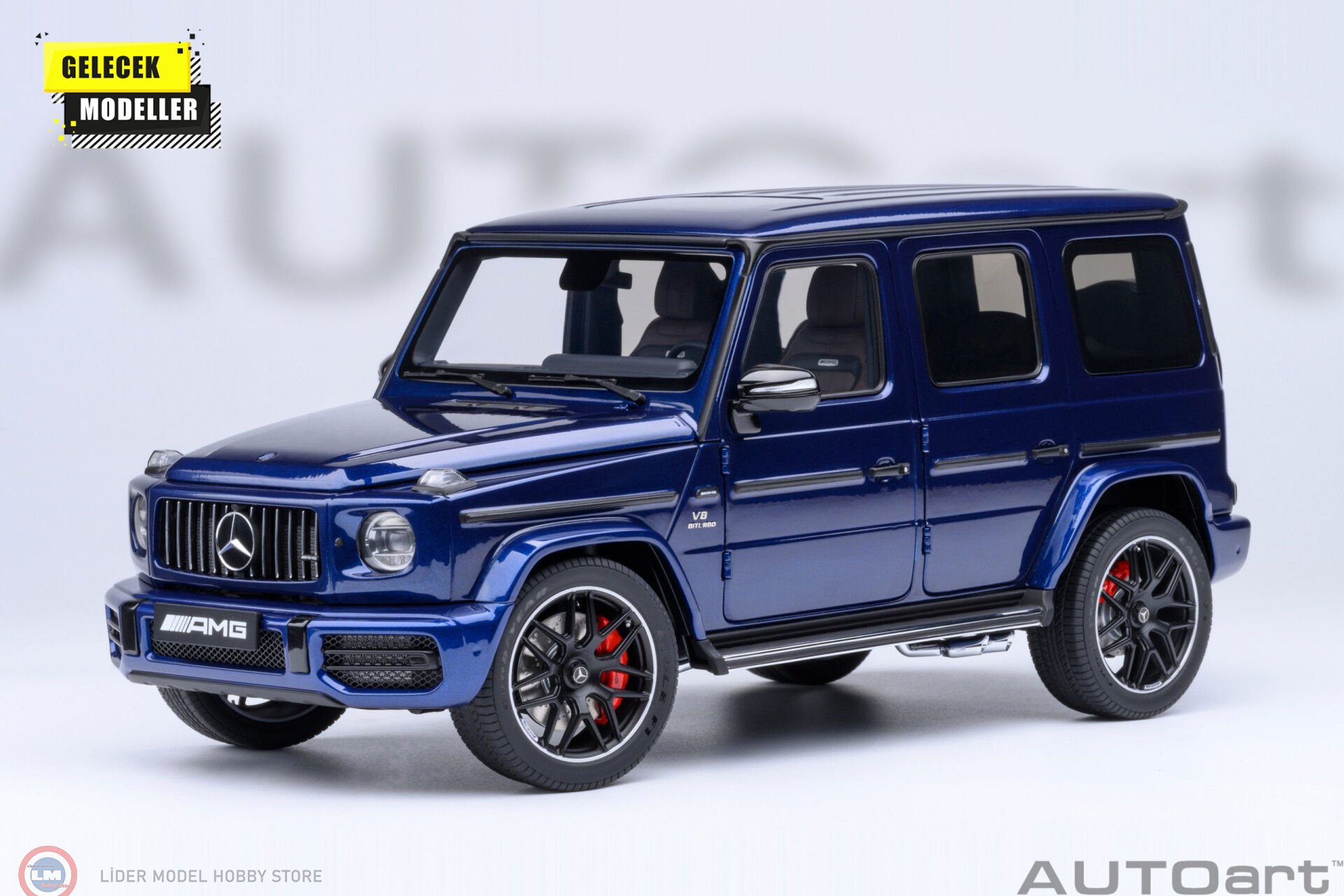 1:18 Autoart 2019 MERCEDES BENZ AMG G63 - BRILLIANT BLUE