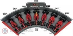 1:43 2021 Ferrari Set- SF21, 2022 F1-75, 2023 SF-23